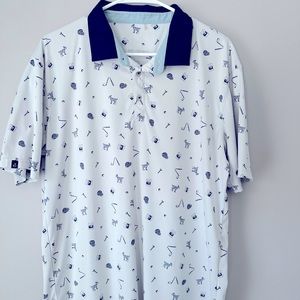 Swannies Men’s Golf Polo “GOAT”